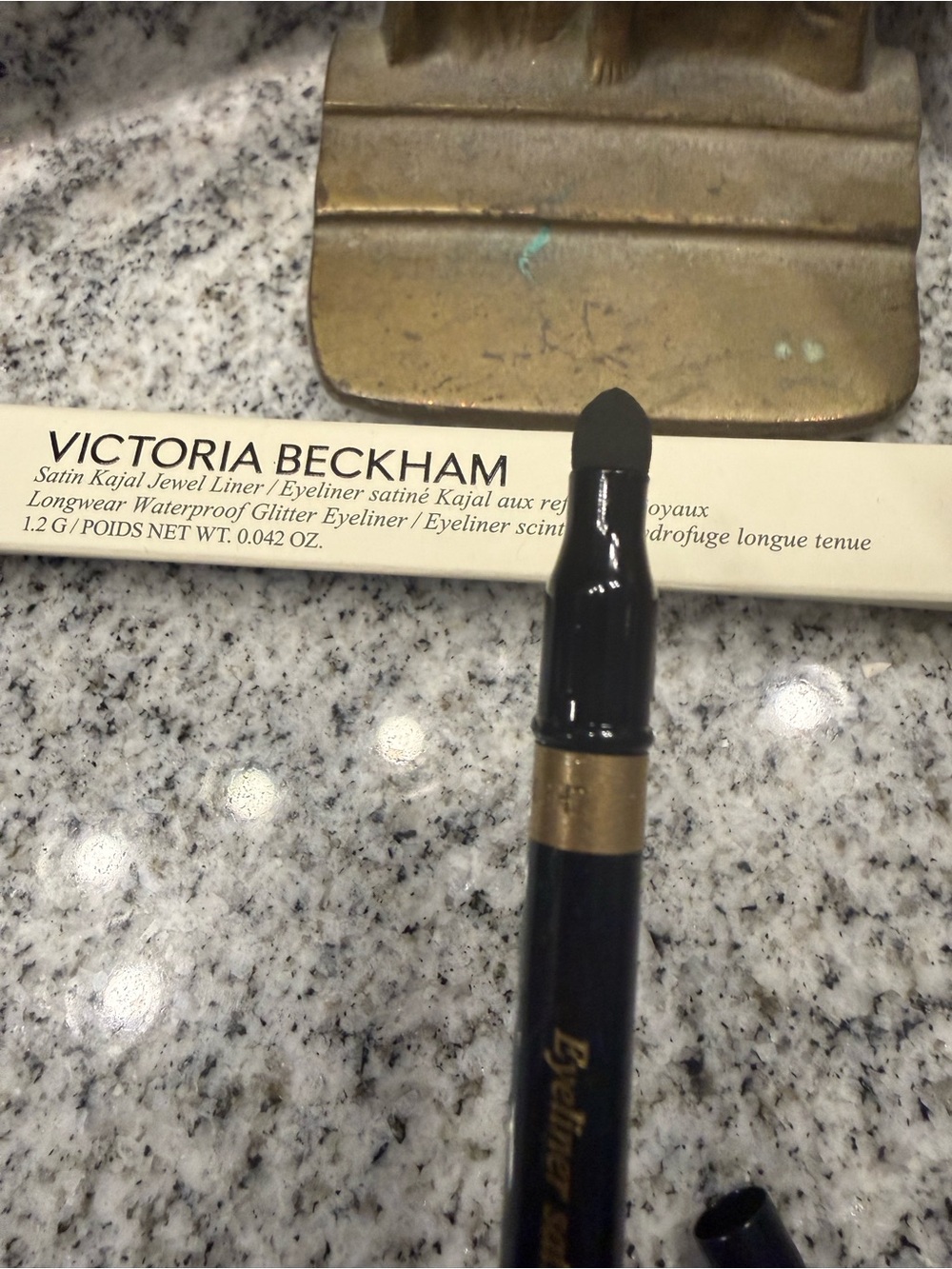 Victoria Beckham Eyeliner Pencil in Gold Lame - Picture 2 of 6